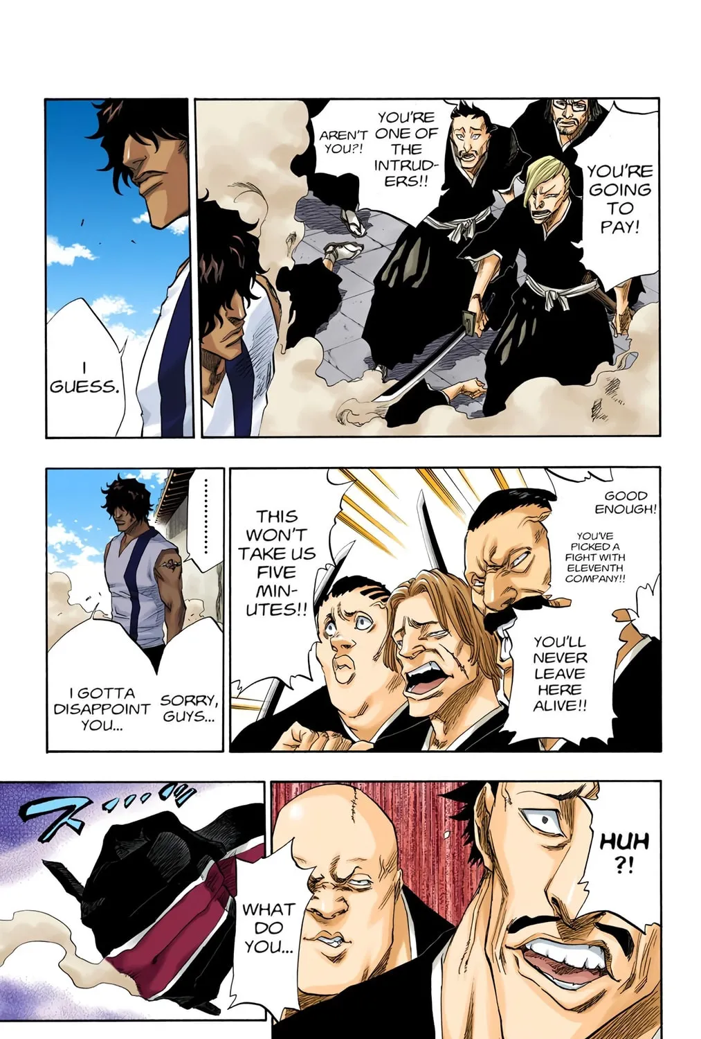 Bleach Colored Manga