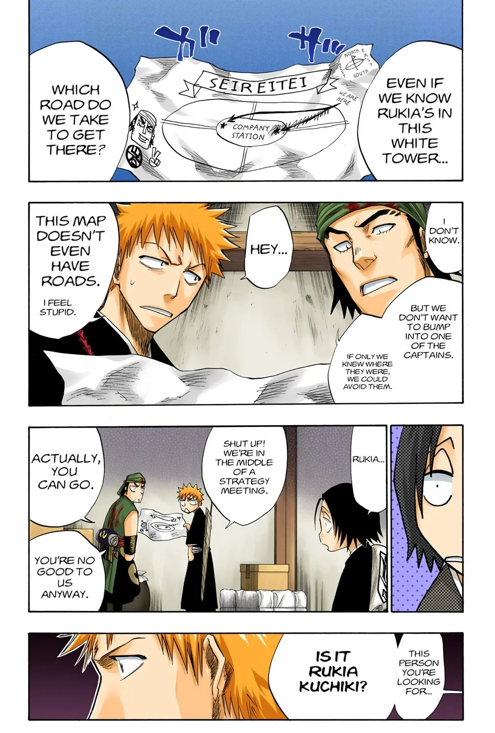 Bleach Colored Manga