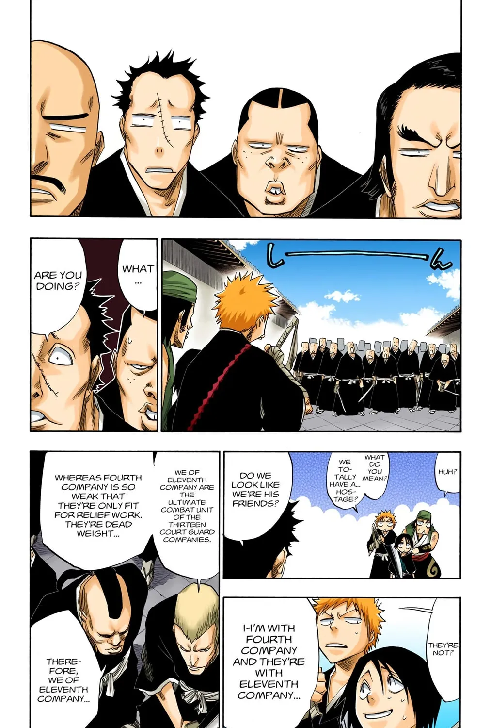 Bleach Colored Manga