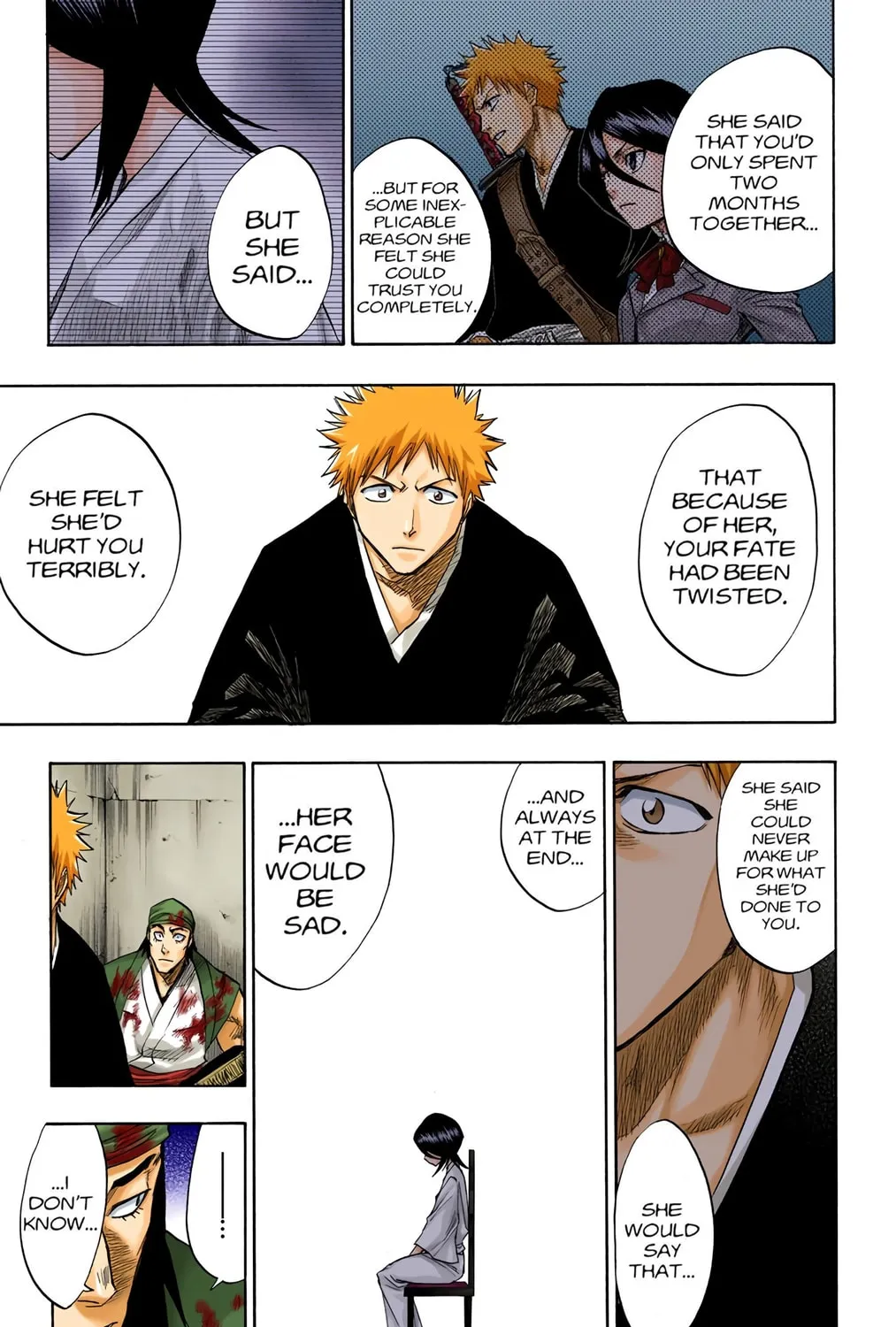 Bleach Colored Manga