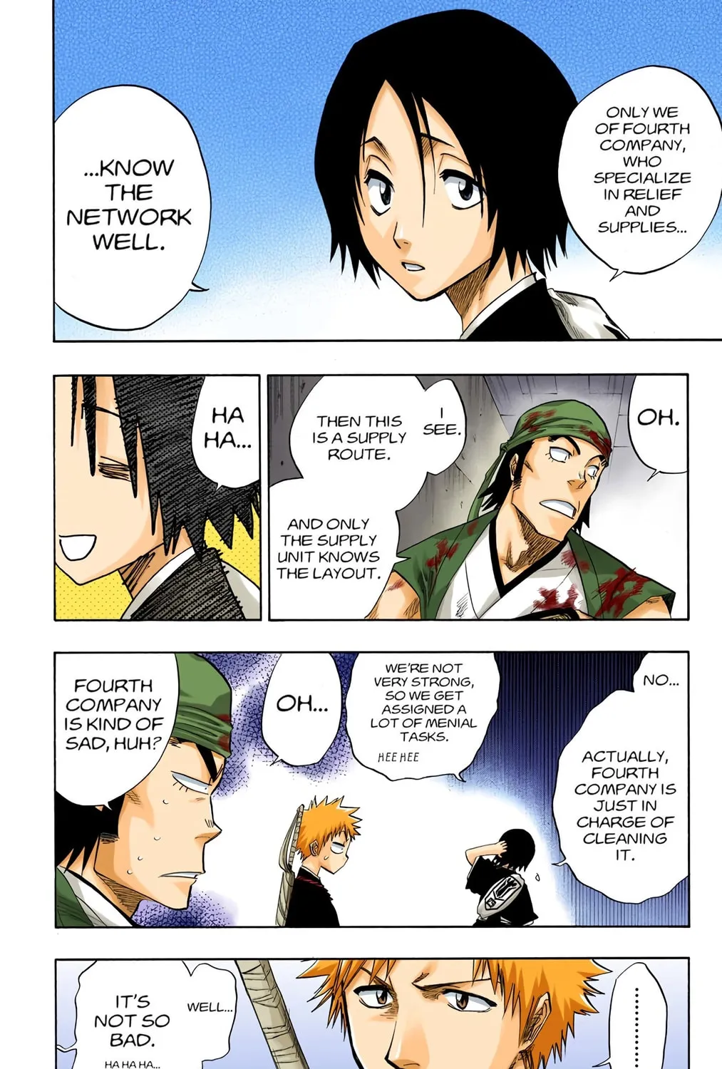 Bleach Colored Manga