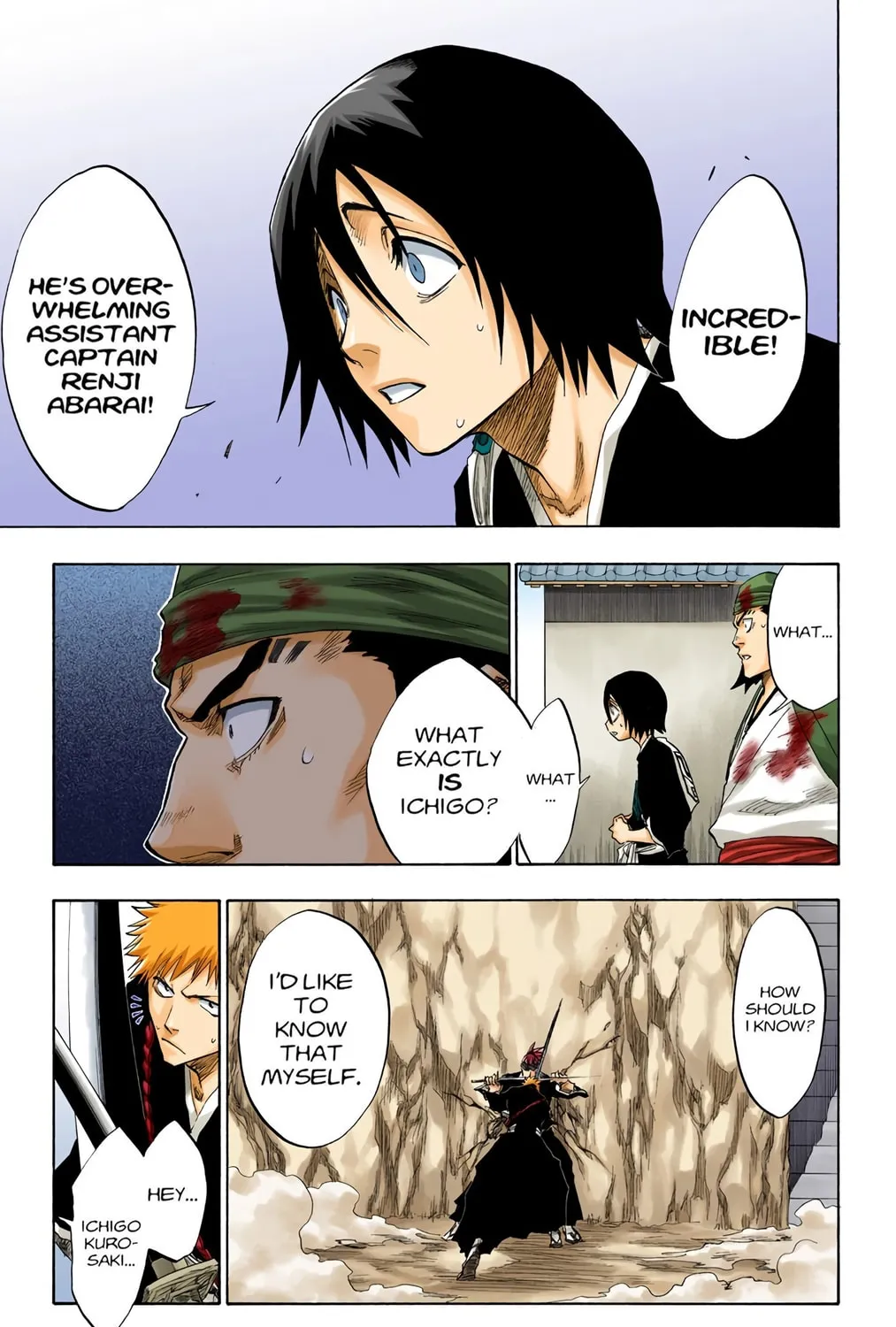 Bleach Colored Manga