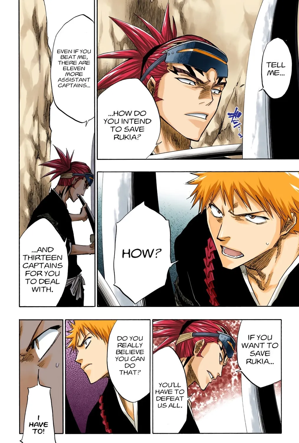 Bleach Colored Manga