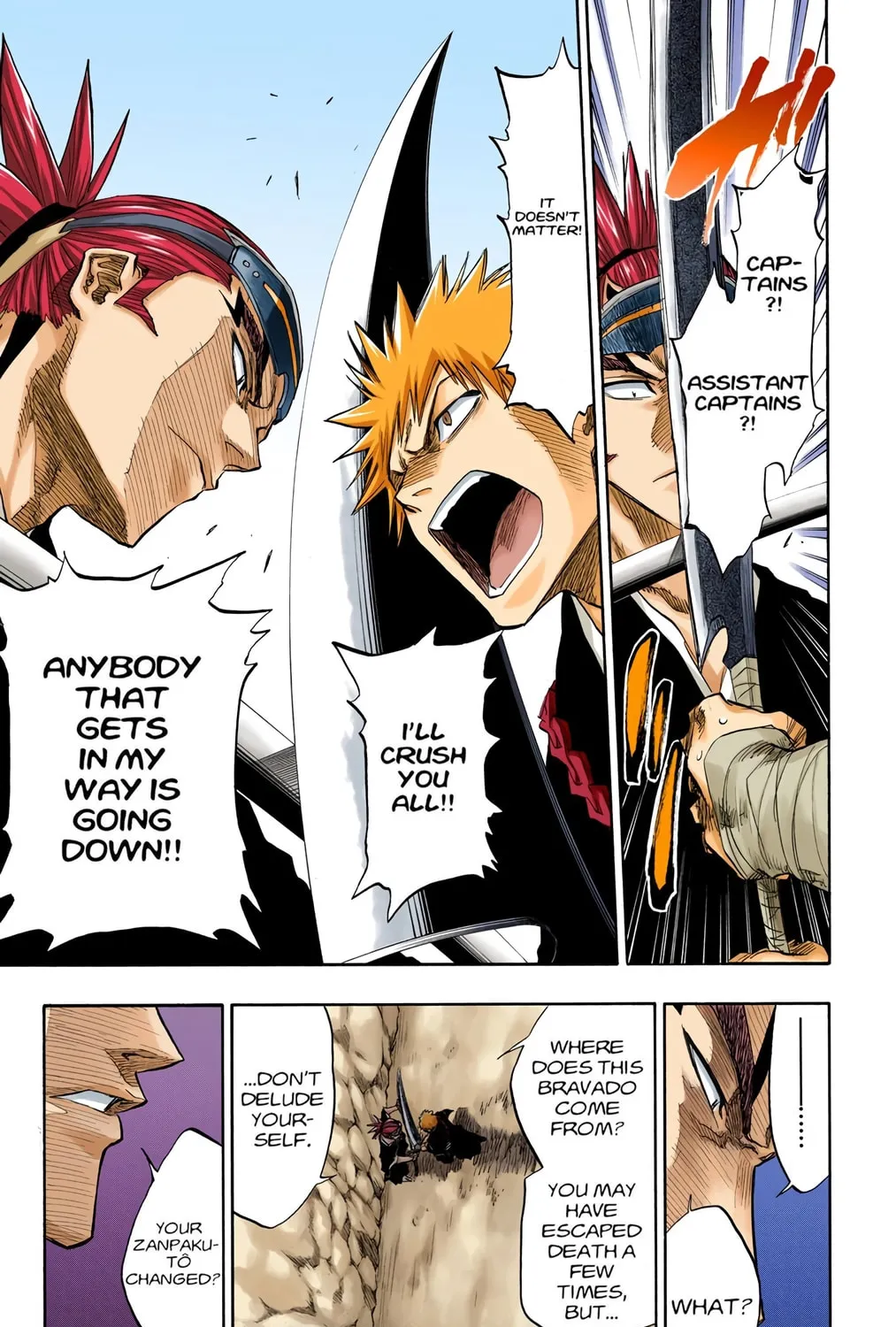 Bleach Colored Manga