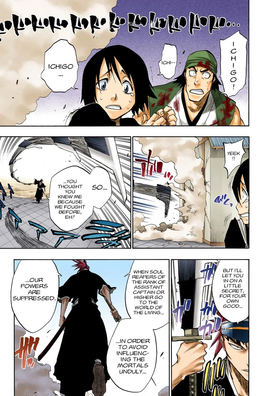 Bleach Colored Manga