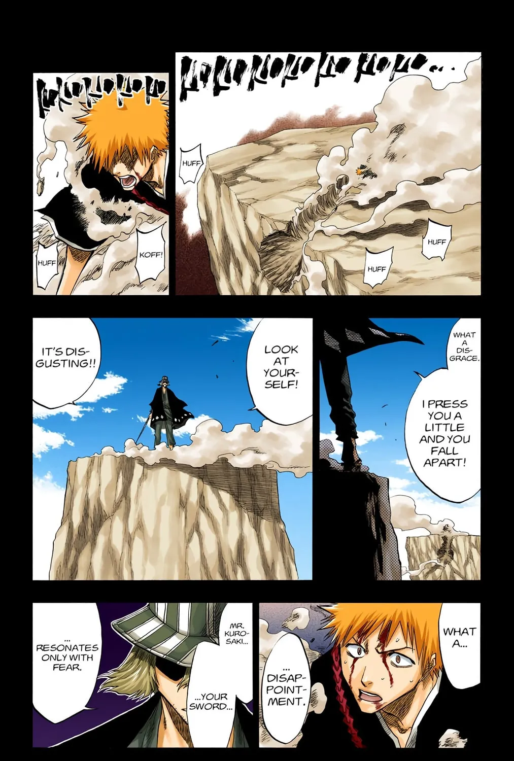 Bleach Colored Manga