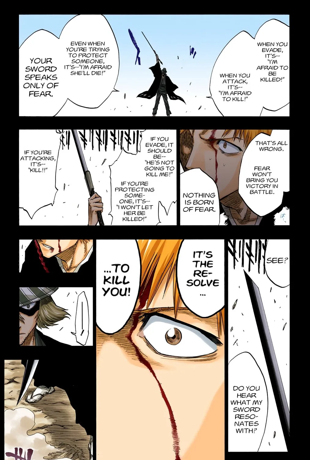 Bleach Colored Manga