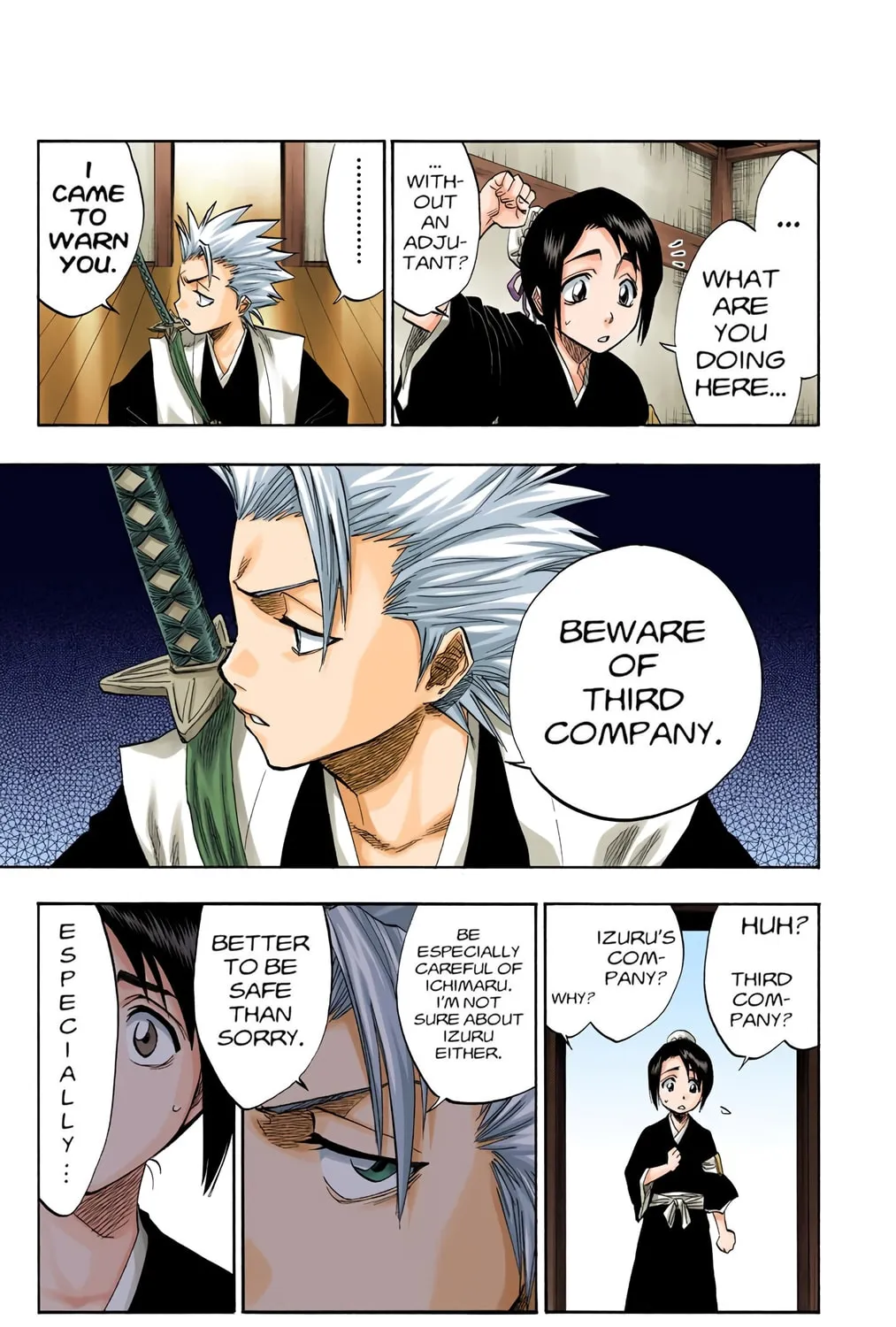 Bleach Colored Manga