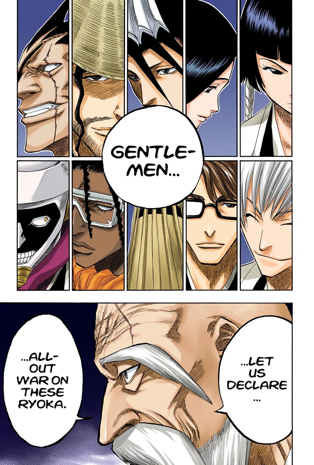 Bleach Colored Manga