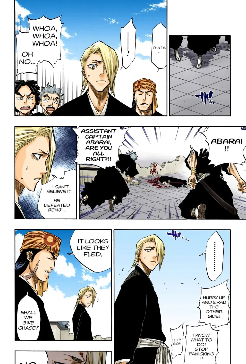 Bleach Colored Manga
