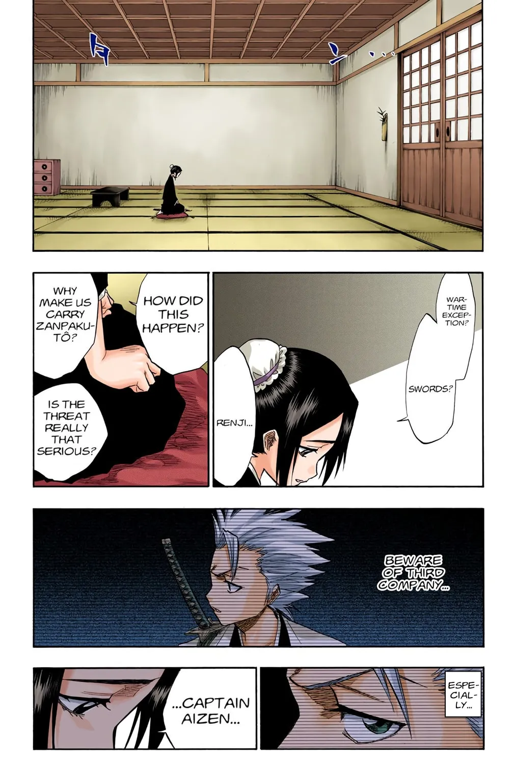 Bleach Colored Manga