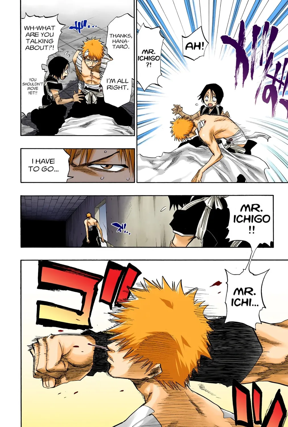 Bleach Colored Manga