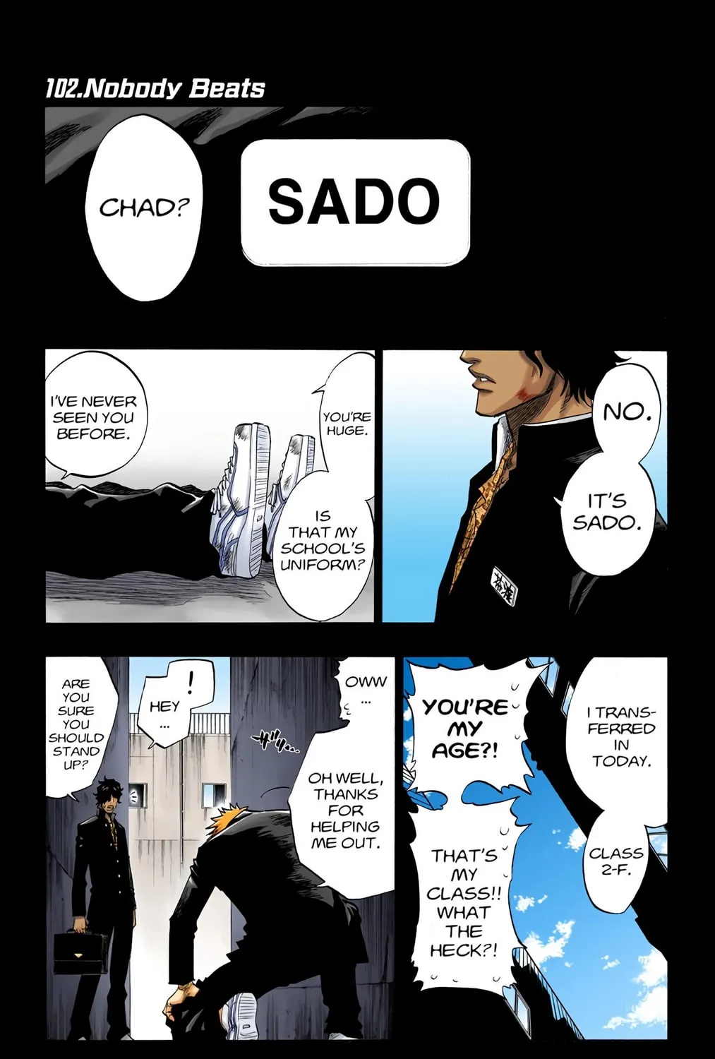 Bleach Colored Manga