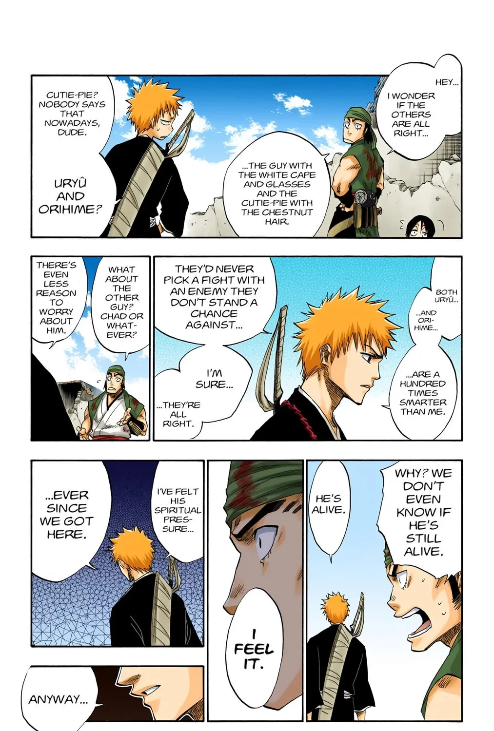 Bleach Colored Manga