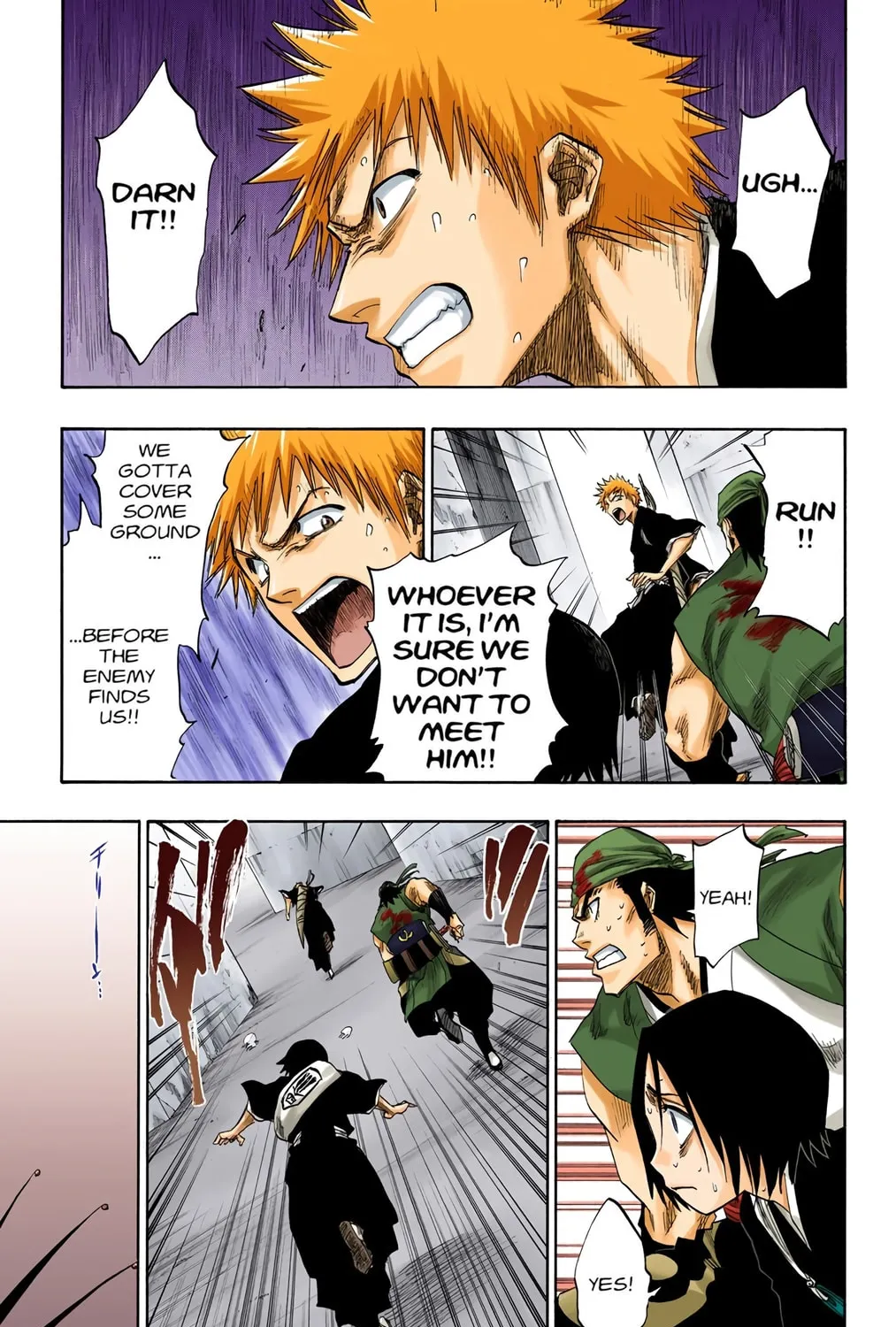 Bleach Colored Manga
