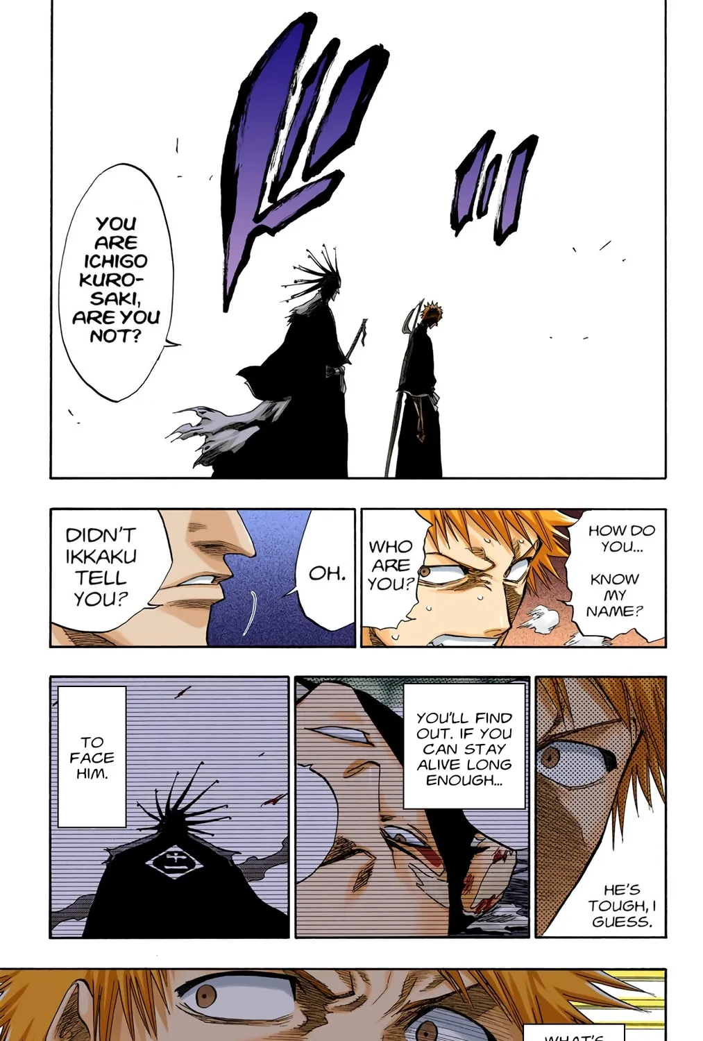 Bleach Colored Manga
