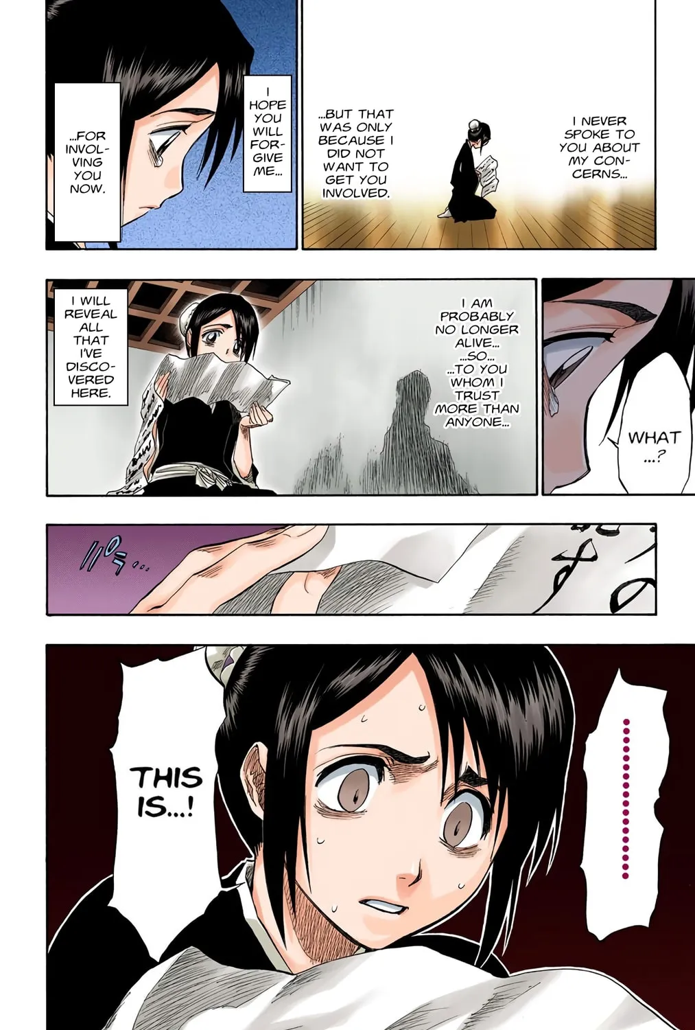 Bleach Colored Manga