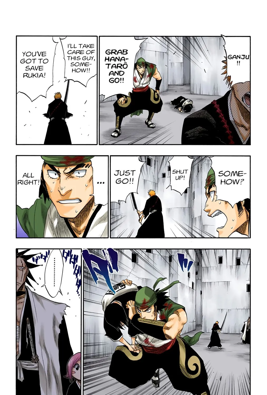Bleach Colored Manga