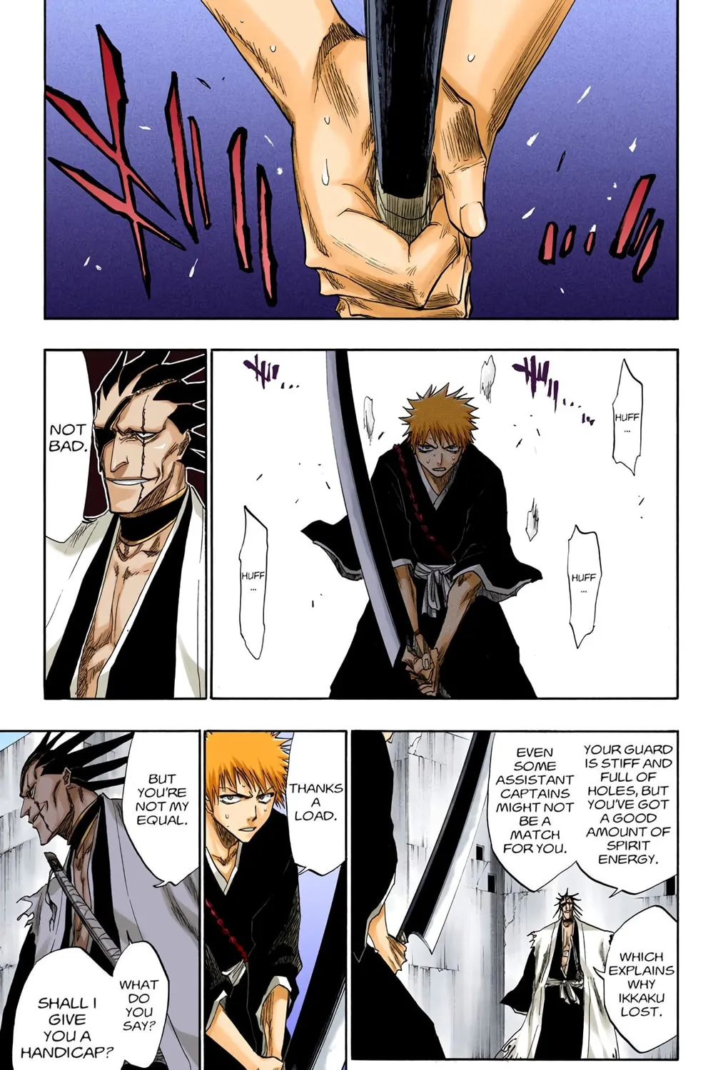 Bleach Colored Manga