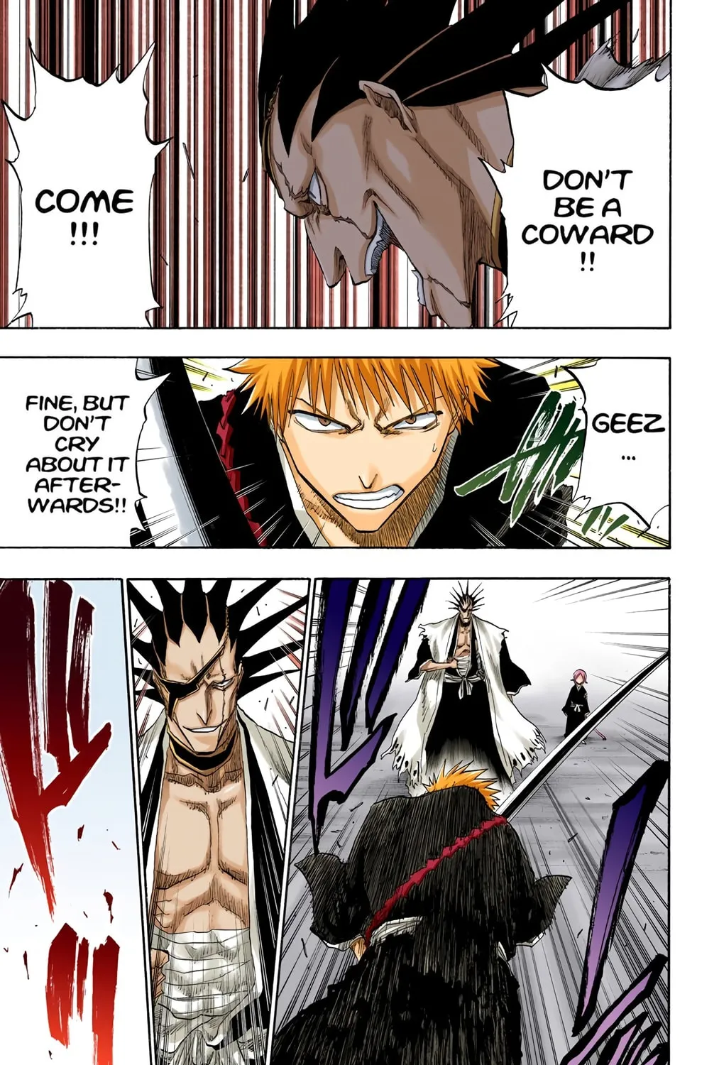 Bleach Colored Manga