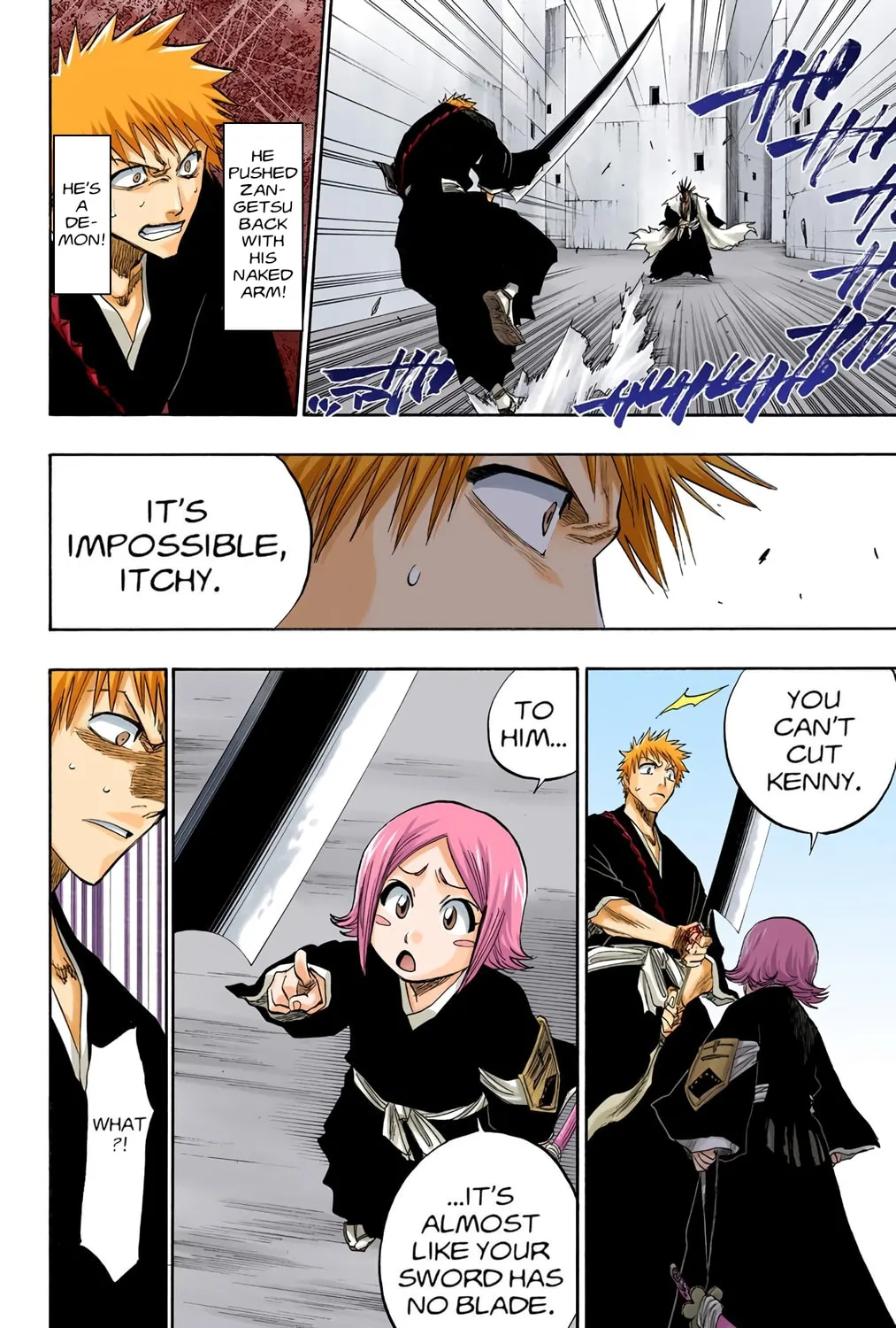 Bleach Colored Manga