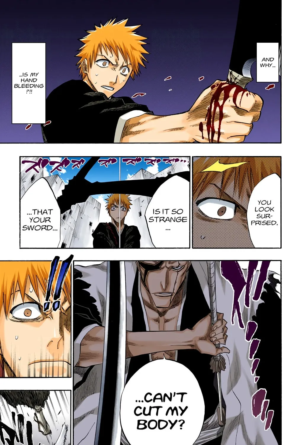 Bleach Colored Manga