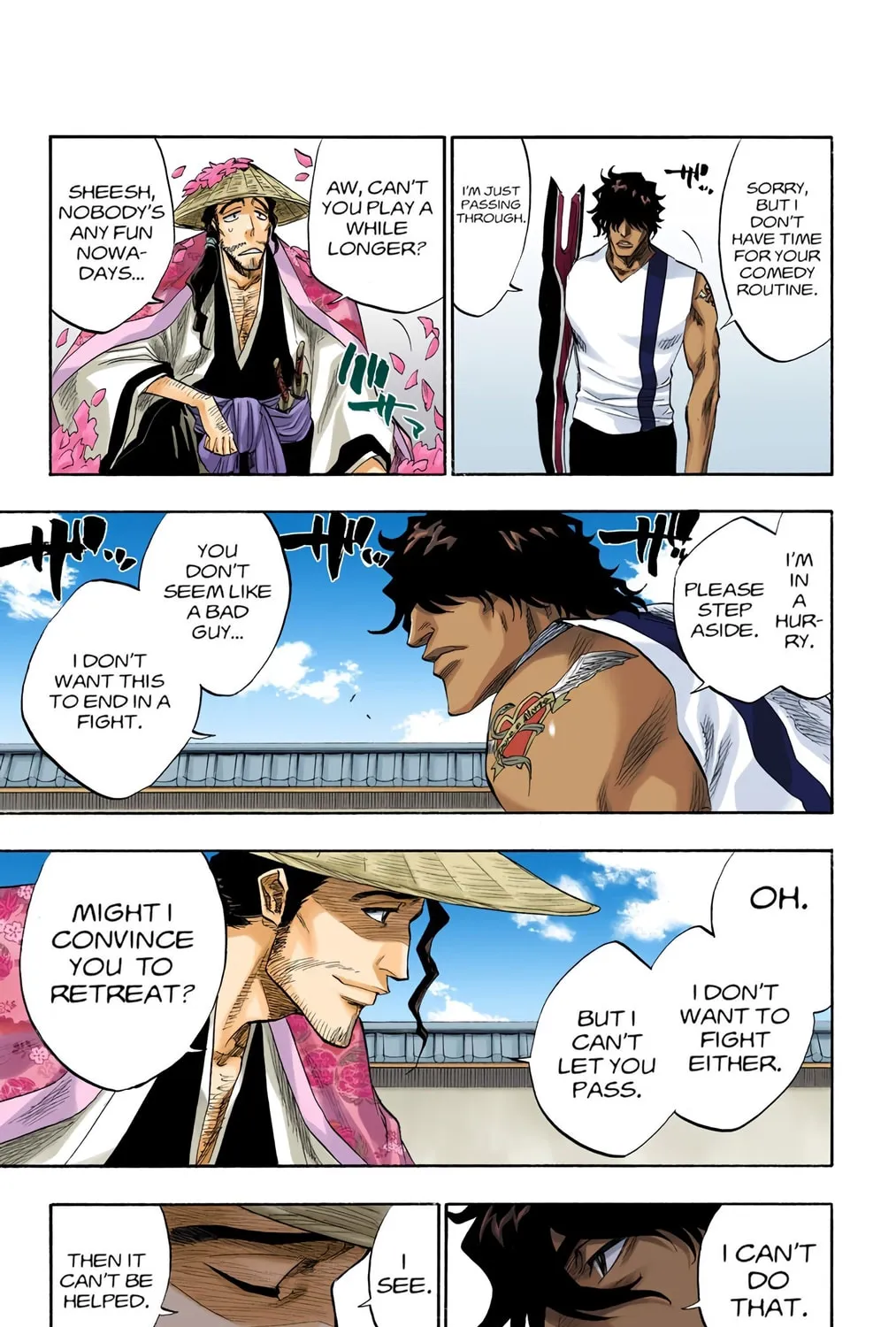 Bleach Colored Manga