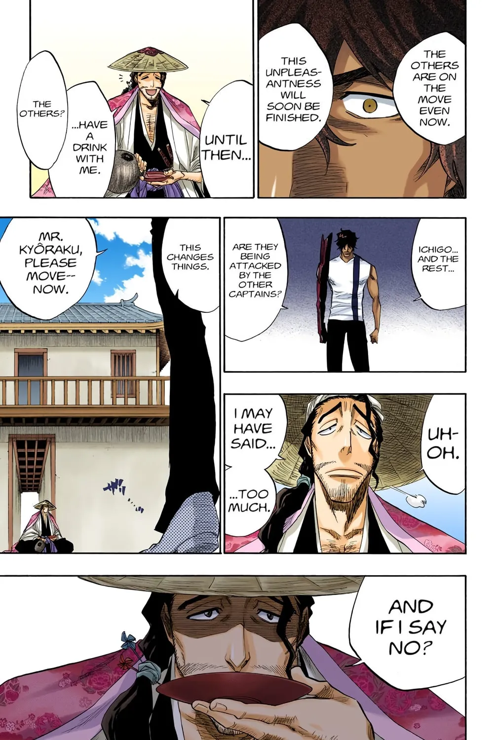 Bleach Colored Manga