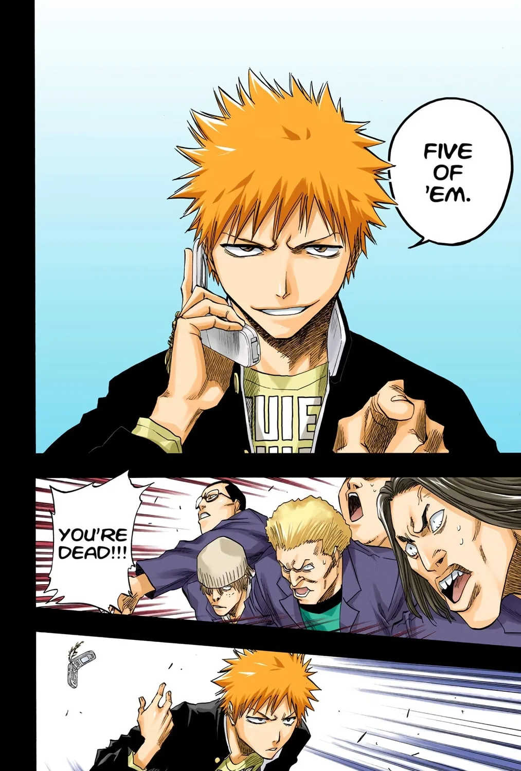 Bleach Colored Manga