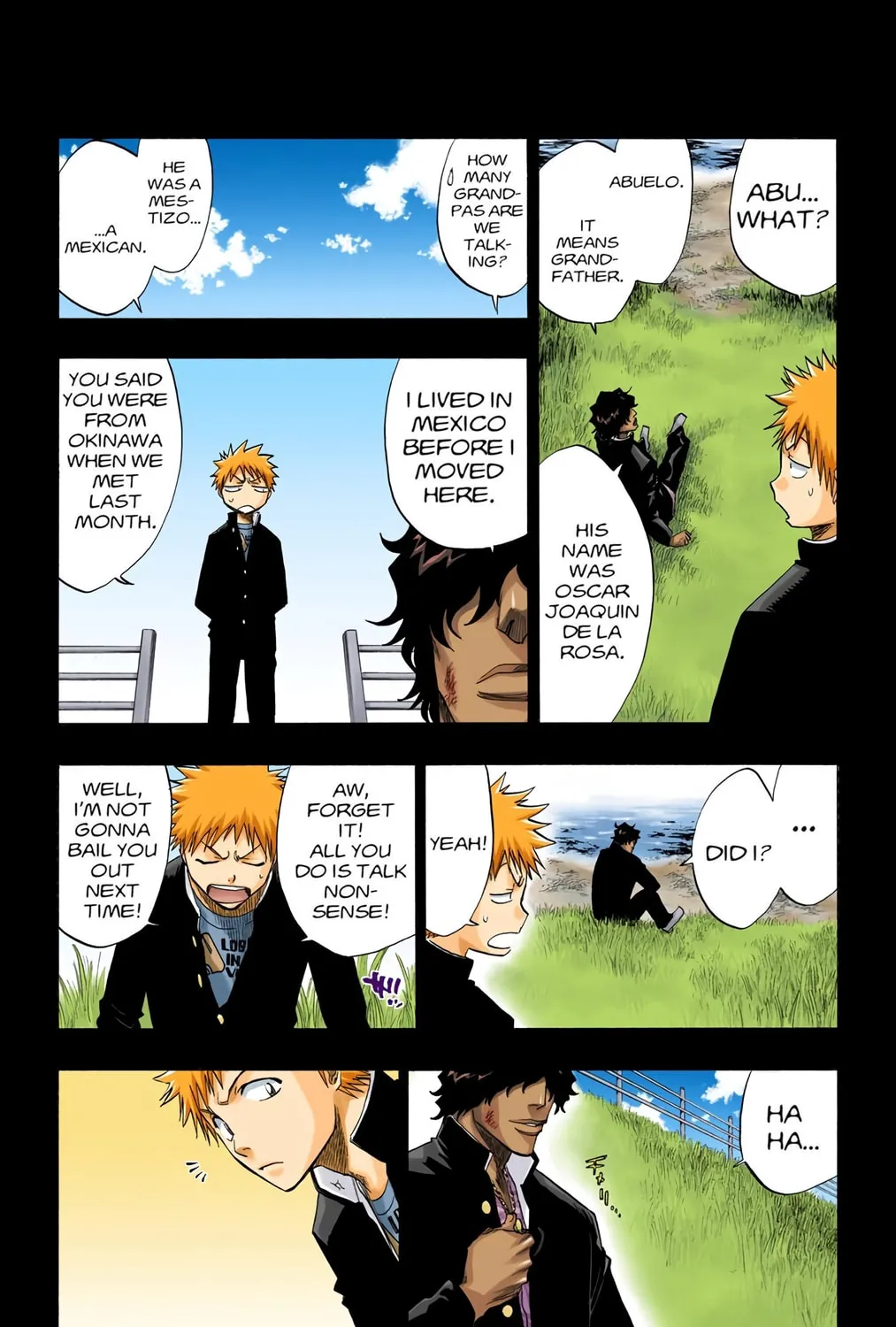 Bleach Colored Manga