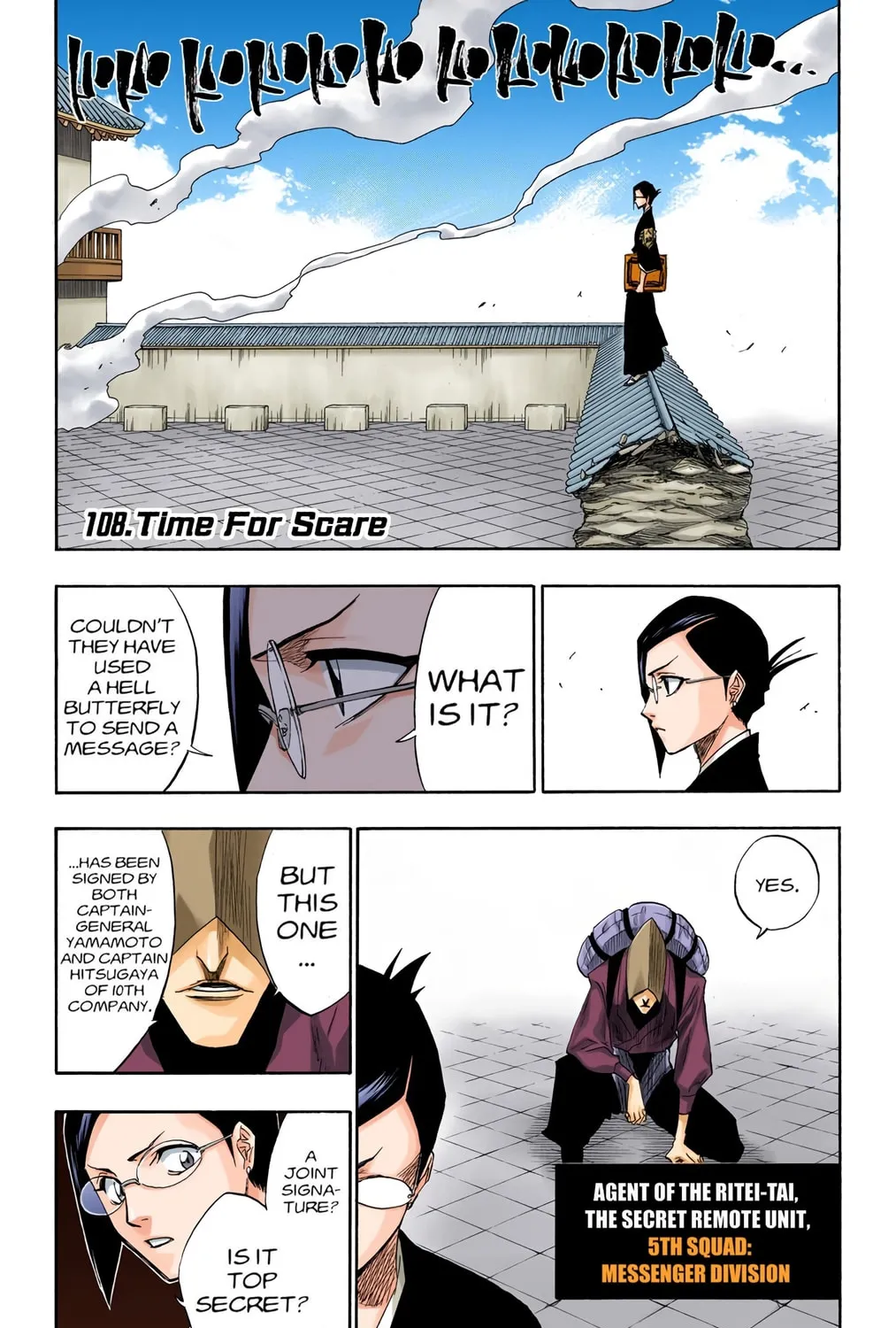 Bleach Colored Manga