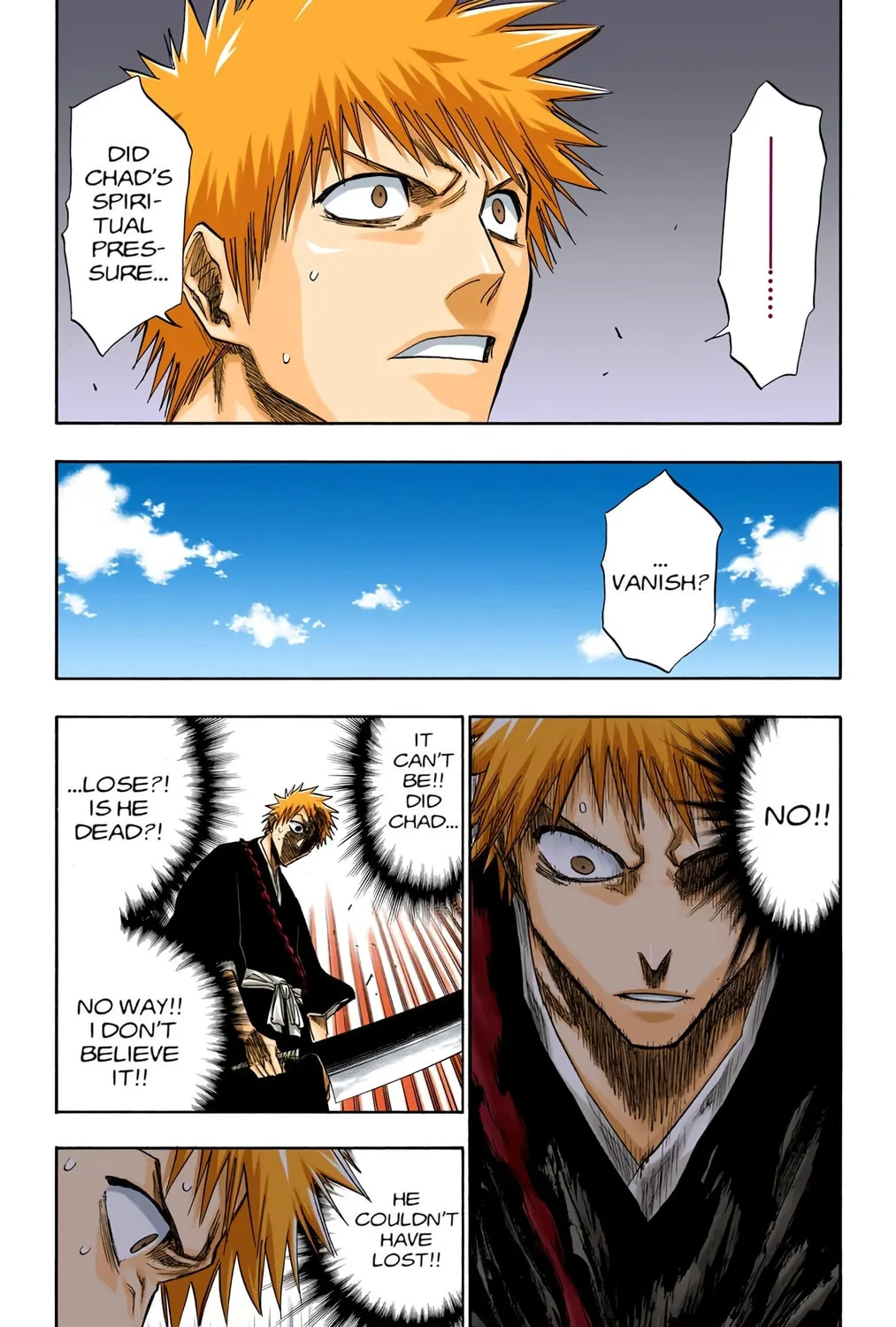Bleach Colored Manga