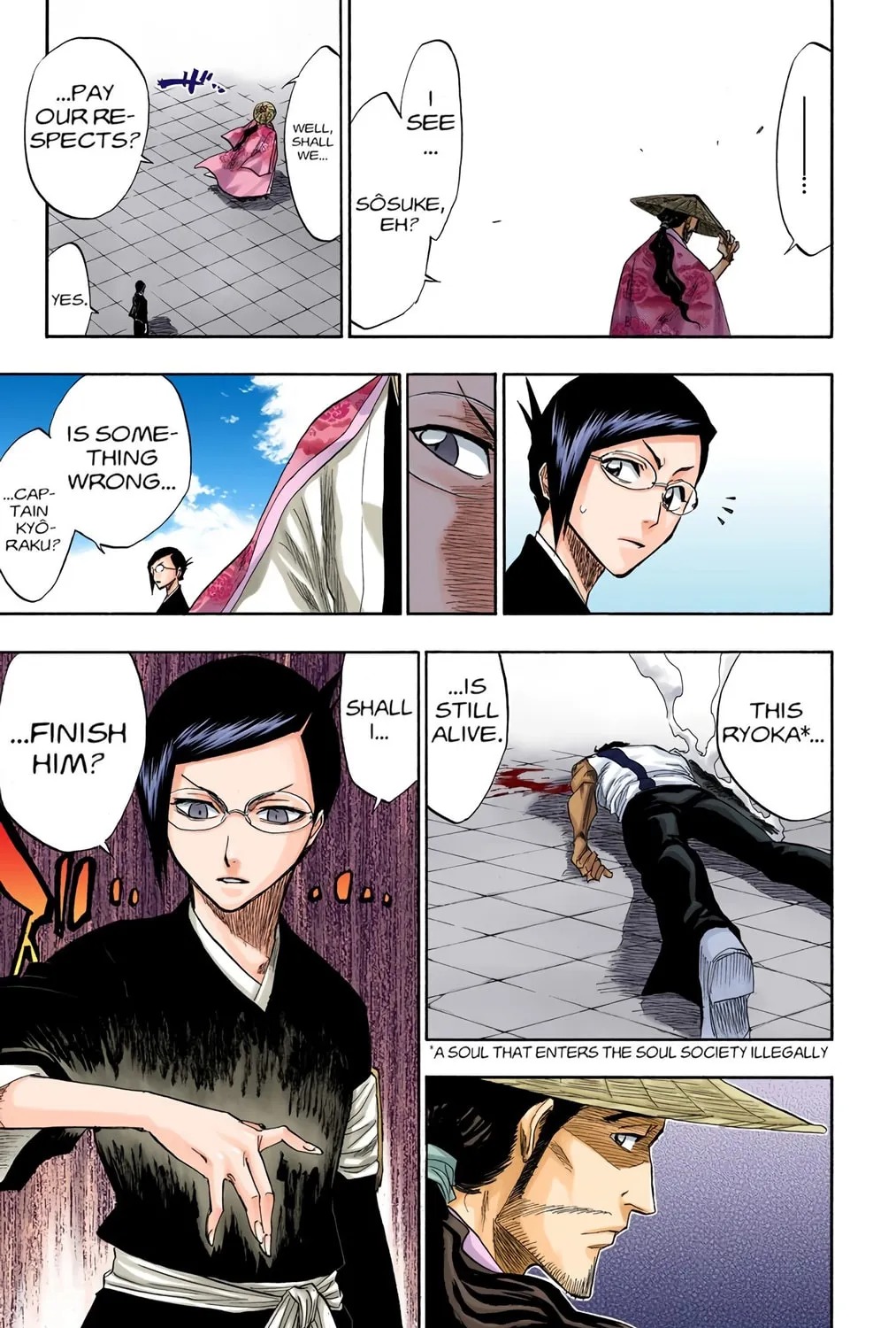 Bleach Colored Manga