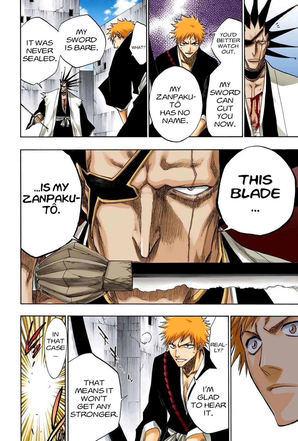 Bleach Colored Manga
