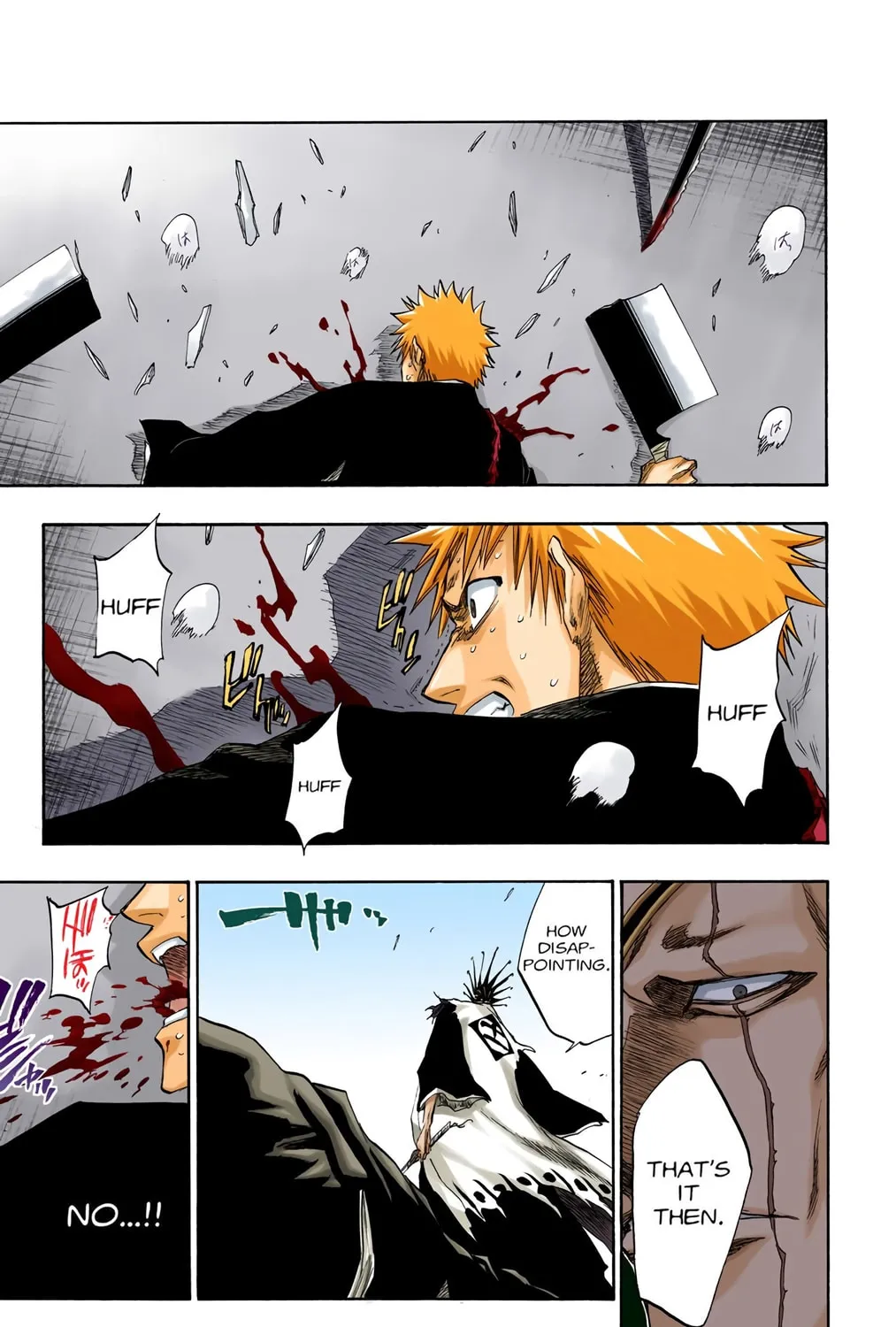 Bleach Colored Manga