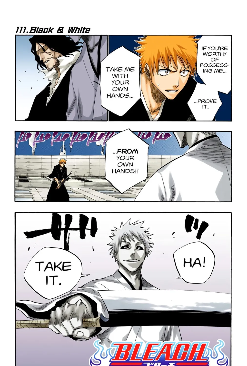 Bleach Colored Manga