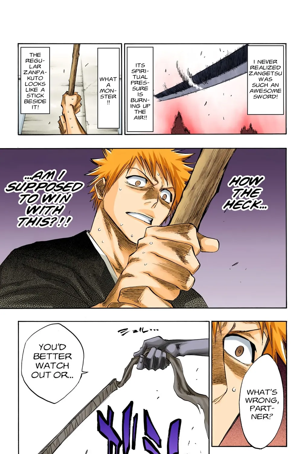 Bleach Colored Manga