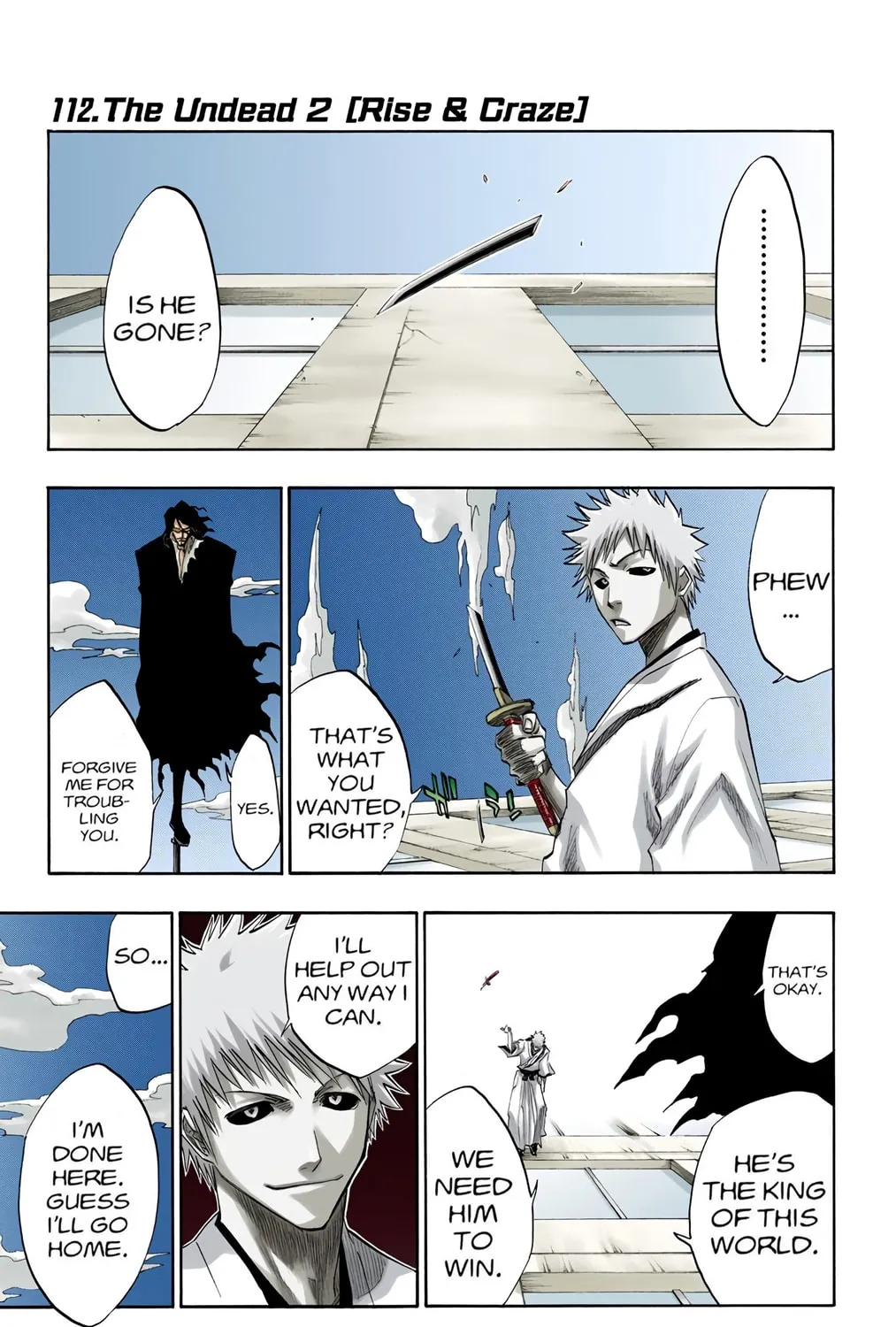 Bleach Colored Manga