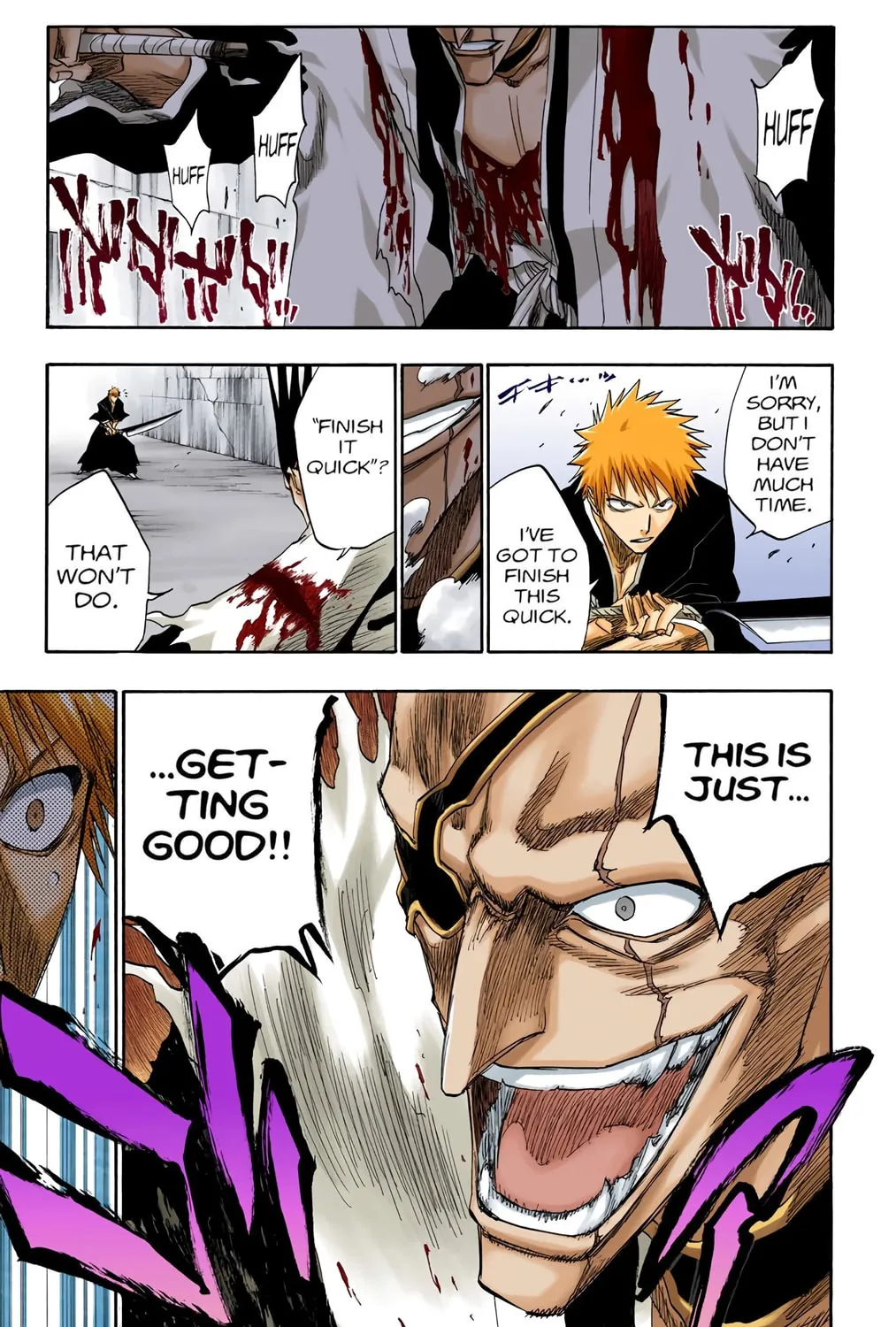 Bleach Colored Manga