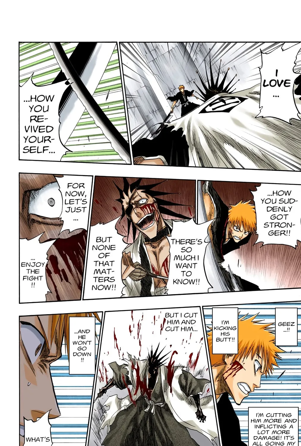 Bleach Colored Manga