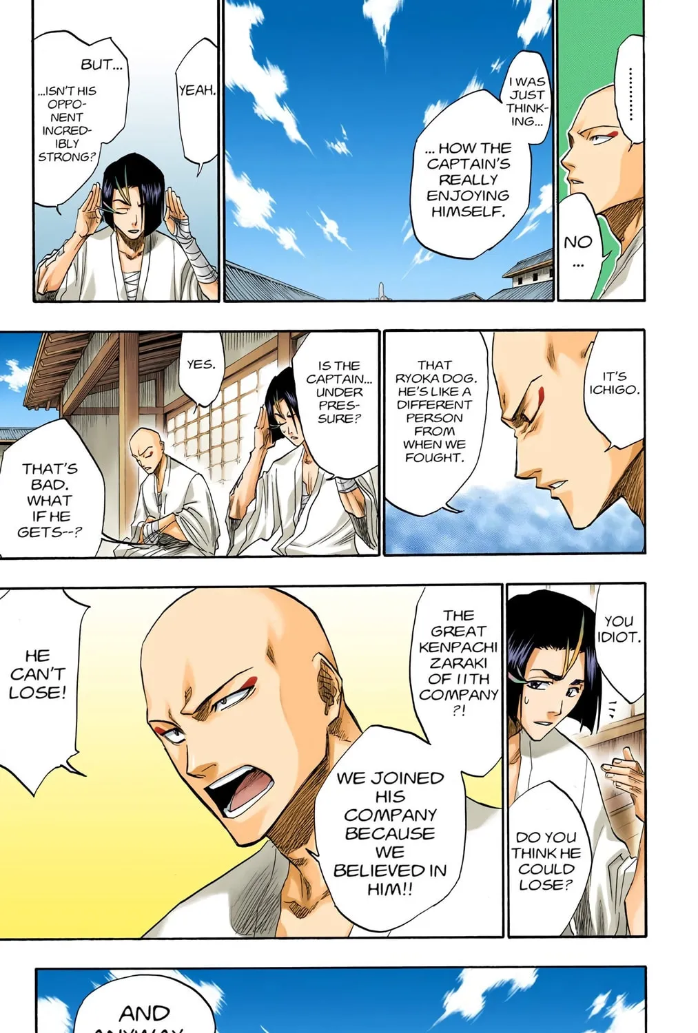Bleach Colored Manga