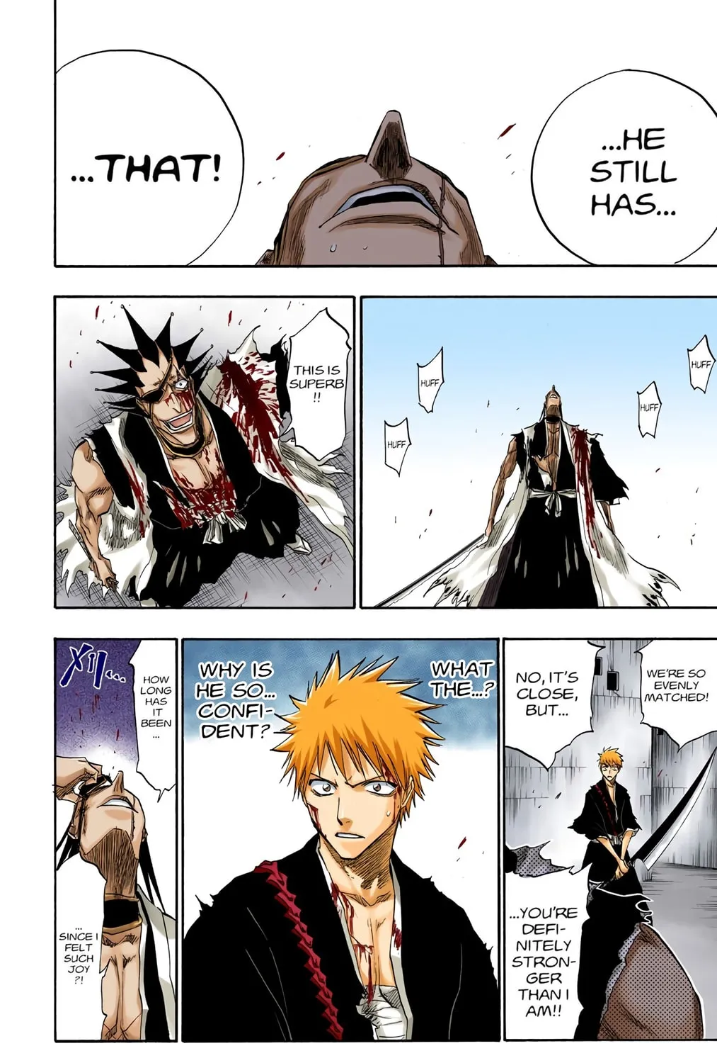 Bleach Colored Manga