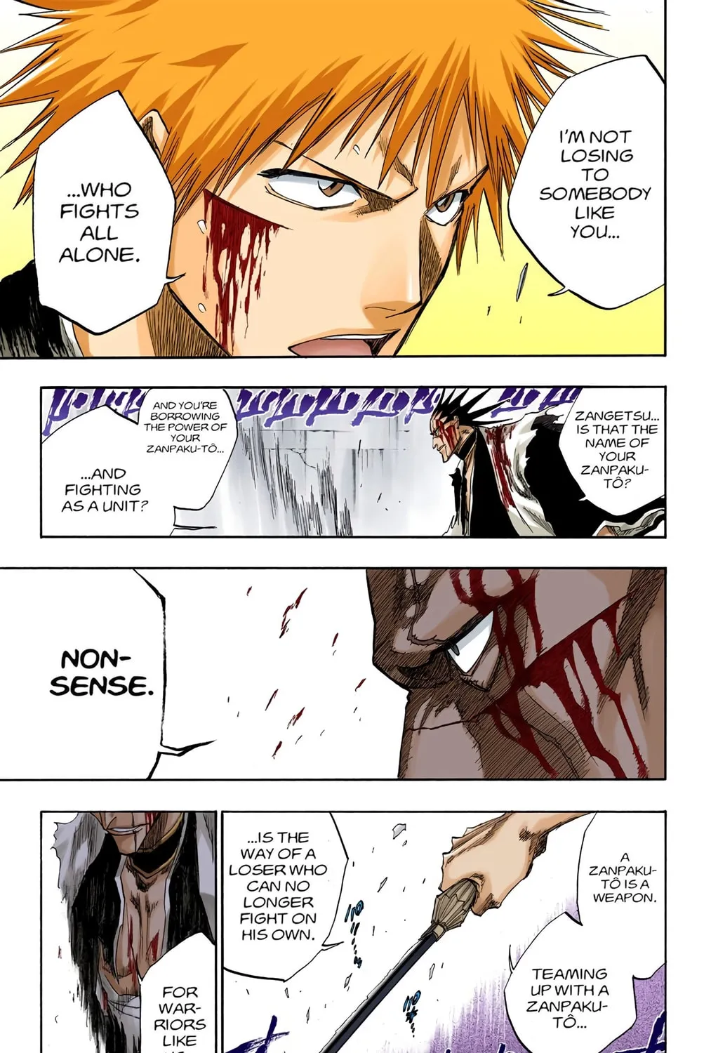 Bleach Colored Manga