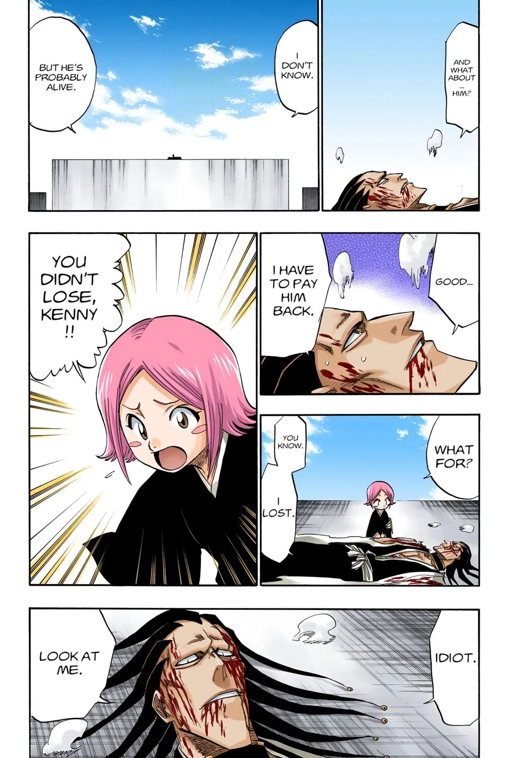 Bleach Colored Manga
