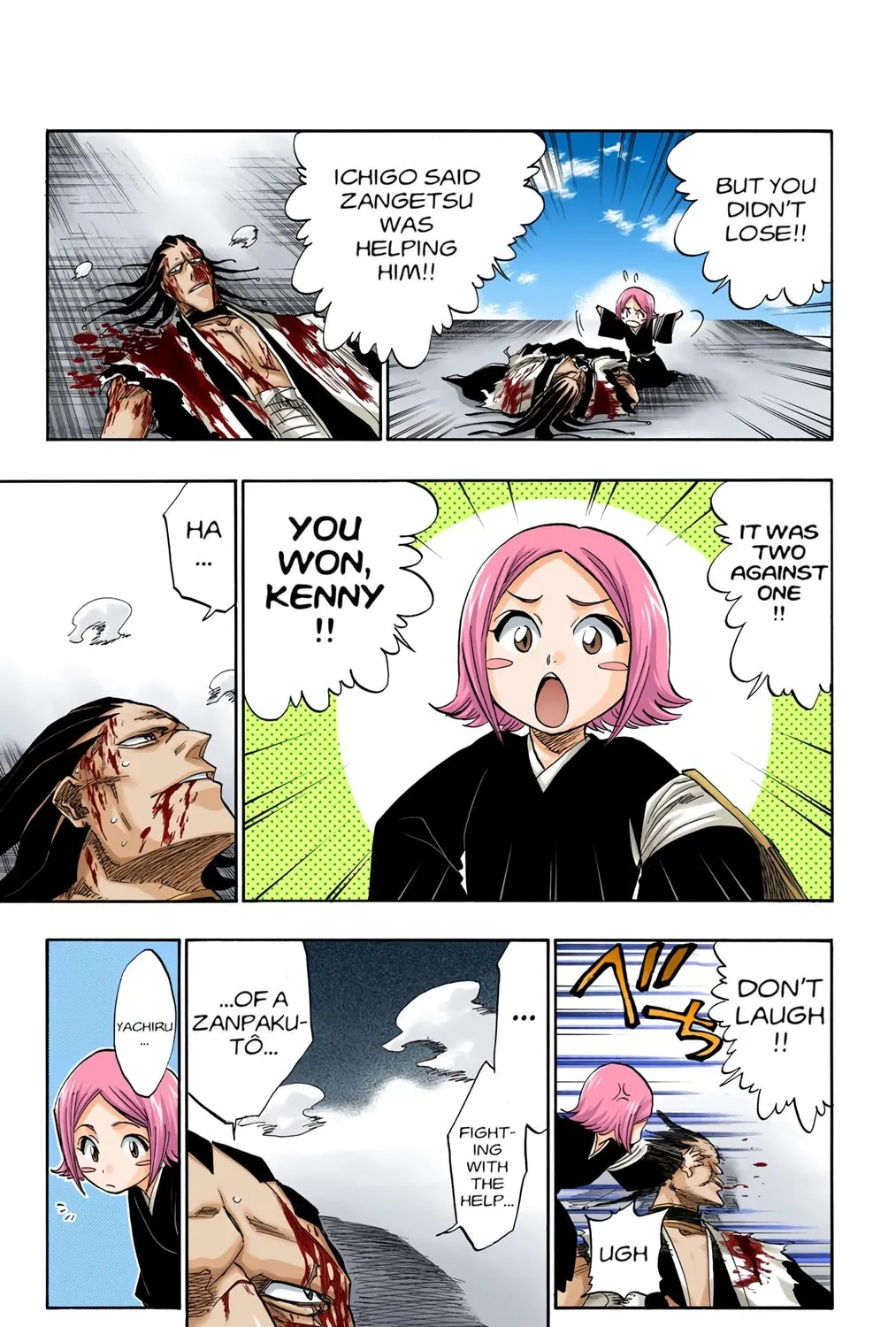 Bleach Colored Manga