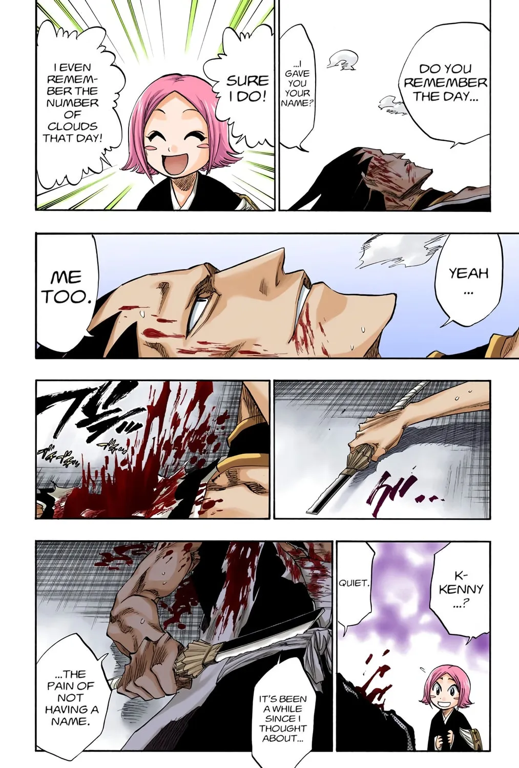 Bleach Colored Manga