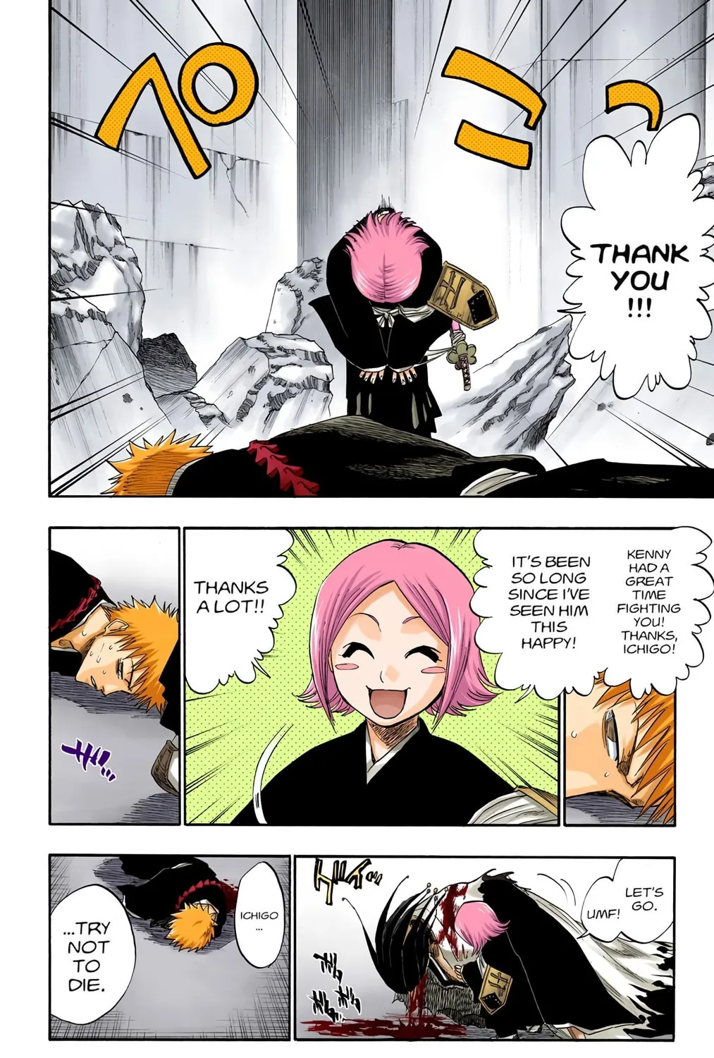 Bleach Colored Manga