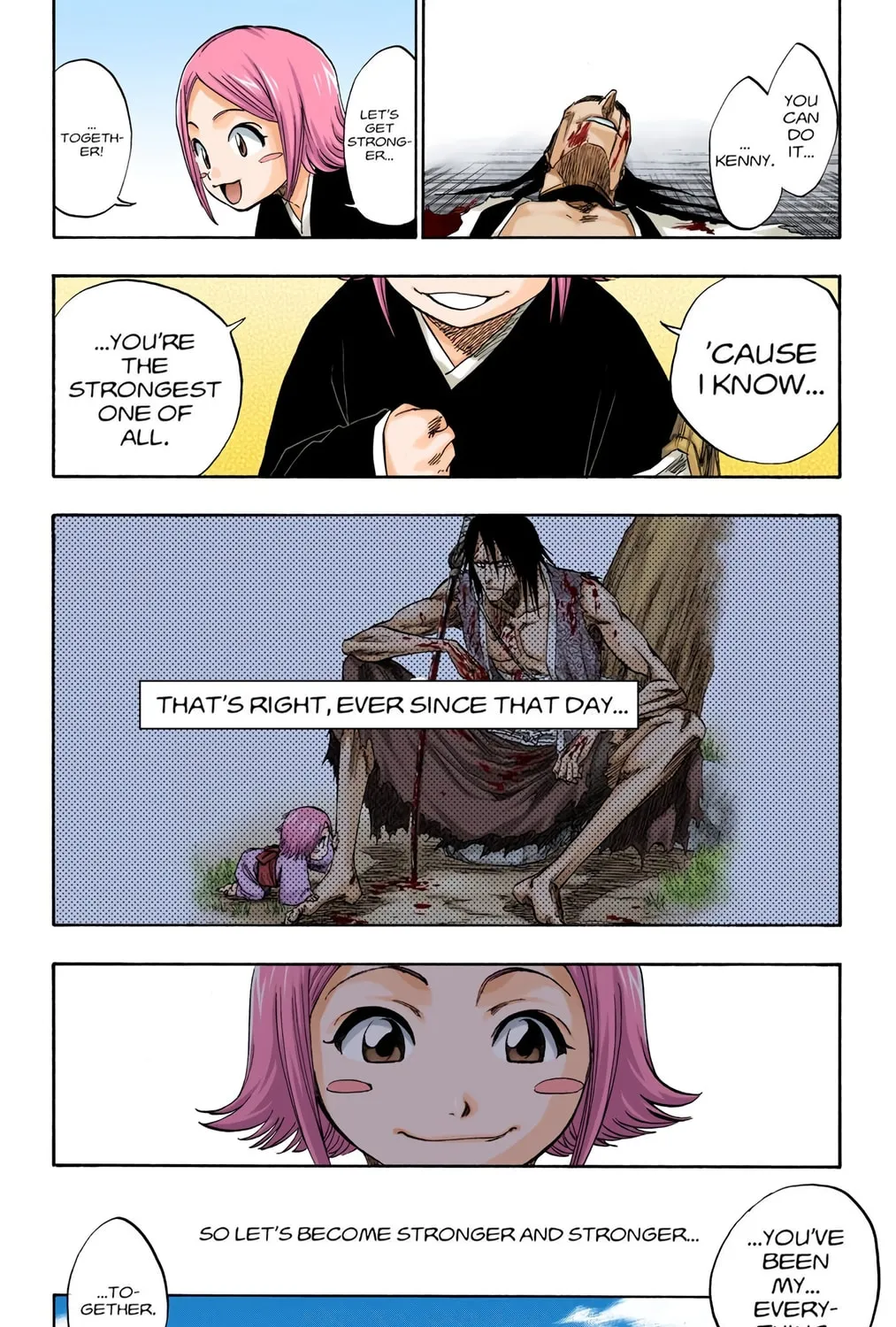 Bleach Colored Manga
