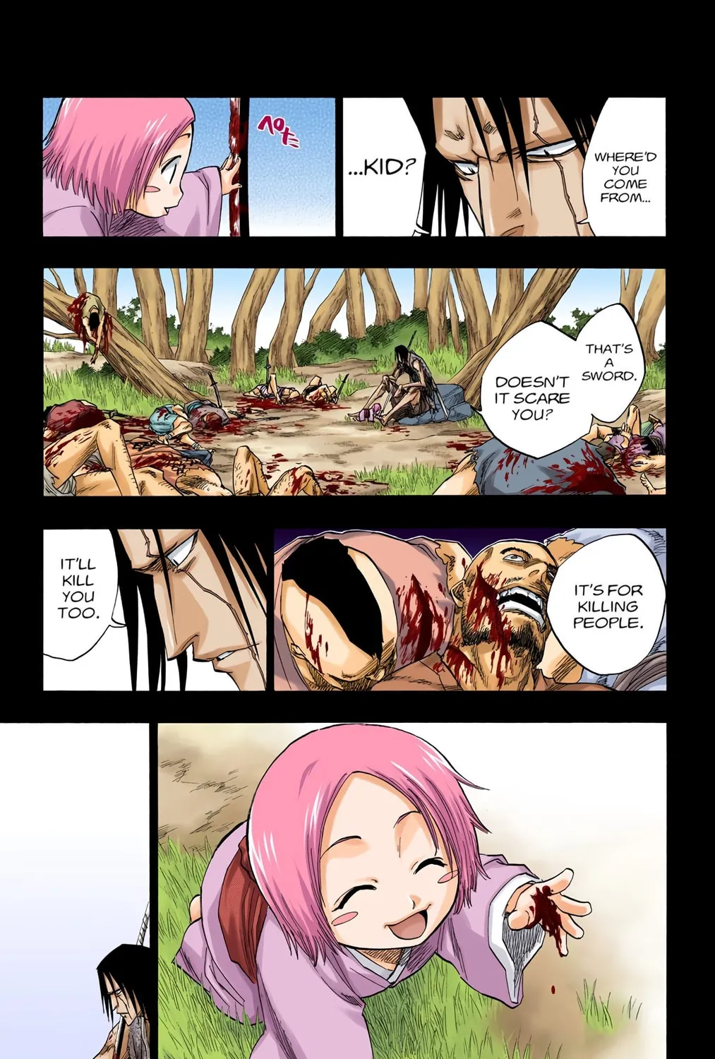 Bleach Colored Manga