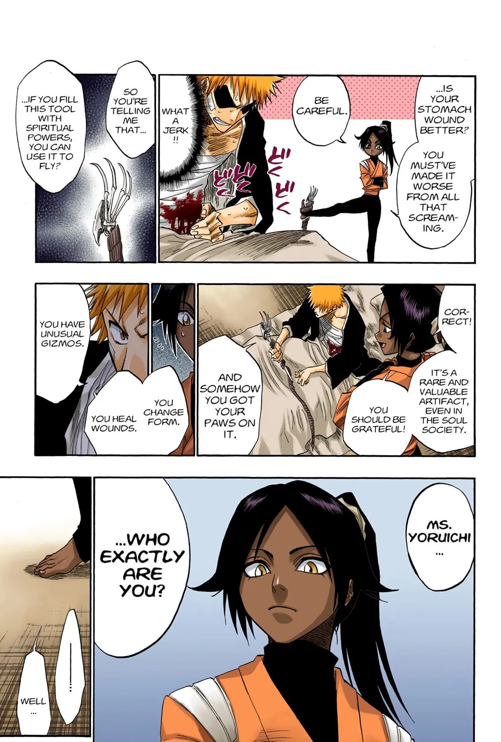 Bleach Colored Manga